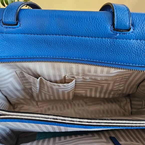 Kate Spade Royal Blue Saturday Leather Purse - Picture 9 of 14